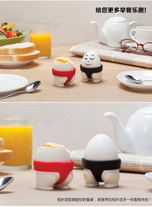 创意相扑鸡蛋托 懒人神器点亮厨房新生活